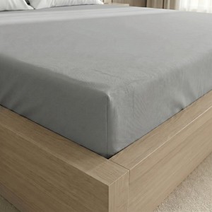 Prostěradlo bavlněné napínací 90x200 Šedé