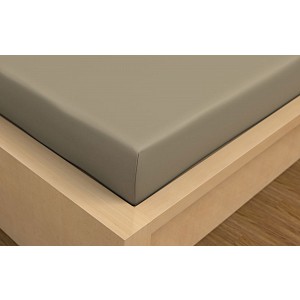 Prostěradlo bavlněné napínací 180x200 Šedé