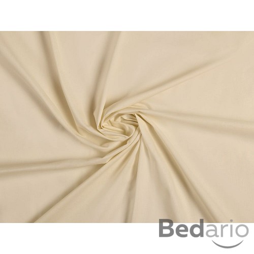 Prostěradlo bavlněné napínací 180x200 Smetanové