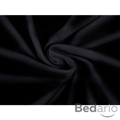 Prostěradlo bavlněné napínací 90x200 Černé