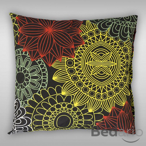 Bavlněný povlak KRUHY MIX 50x70