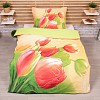 3D povlečení 140x200+70x90 Tulipány