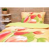 3D povlečení 140x200+70x90 Tulipány