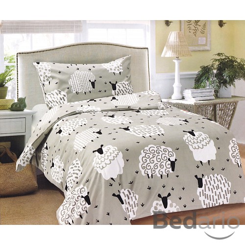 Povlečení 140x200+70x90 Sheep