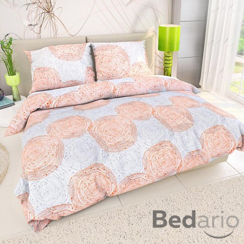 Bavlněné povlečení DELUX SPIRAL 140x200+70x90