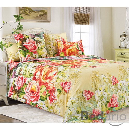 Bavlněné povlečení AZALKA 220x200+2x70x90