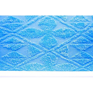 Žakárové prostěradlo 90x200 Premium - Modrá