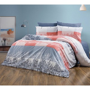 Bavlněné povlečení DELUXE 140x200+70x90 Big city