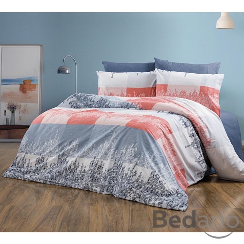 Bavlněné povlečení DELUXE 140x200+70x90 Big city