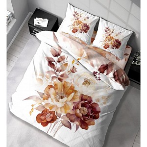 Prodloužené povlečení bavlněný satén DeLuxe 140x220+70x90 Bella