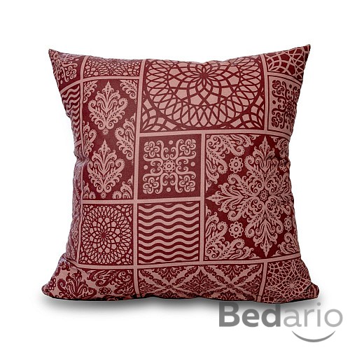 Povlak na polštář bavlna renforcé TOKYO vínové 40x40