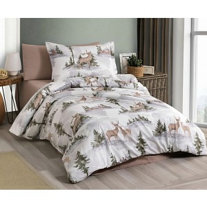 Bavlněné povlečení DELUXE 140x200+70x90 Jelínek