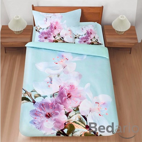 Třídílná sada 3D povlečení 140x200+70x90+45x45 Sakura