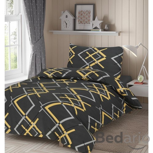 Flanelové povlečení 140x200+70x90 Erza