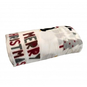 Fleecová deka Old English 150x200 Christmas time