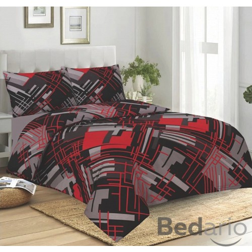 Mikrosaténové povlečení 140x200+70x90 Fantom