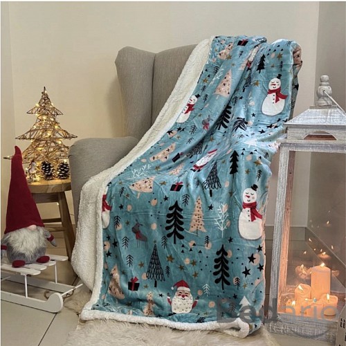 Deka beránek PICTURES 150x200 Zimní čas