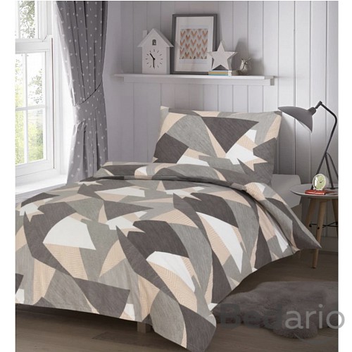 Flanelové povlečení 140x200+70x90 Triangl