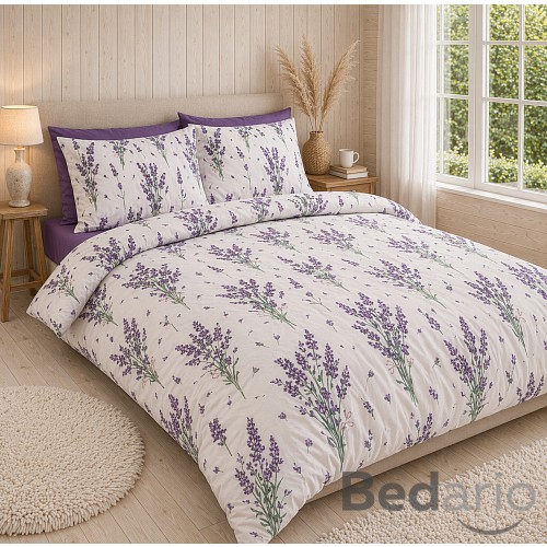 Bavlněné povlečení Deluxe 140x200+70x90 Provance