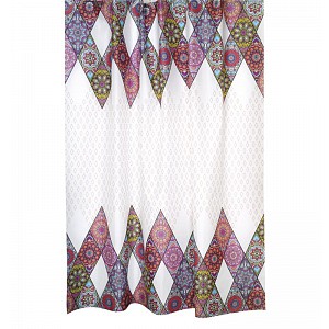 Koupelnový závěs - 180x200 cm - Mandala