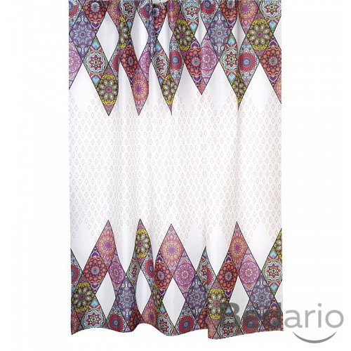 Koupelnový závěs - 180x200 cm - Mandala