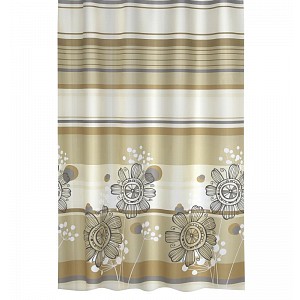Koupelnový závěs - 180x200 cm - Květ