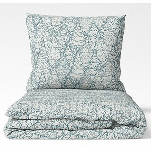 Bavlněné povlečení WINTER COLLECTION 140x200+70x90 Bílý les