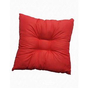 Sedák UniSoft s provázky 40x40 Červený