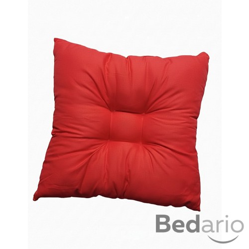 Sedák UniSoft s provázky 40x40 Červený