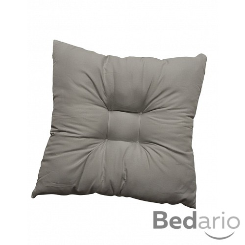 Sedák UniSoft s provázky 40x40 Světle šedý