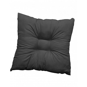 Sedák UniSoft s provázky 40x40 Tmavě šedý