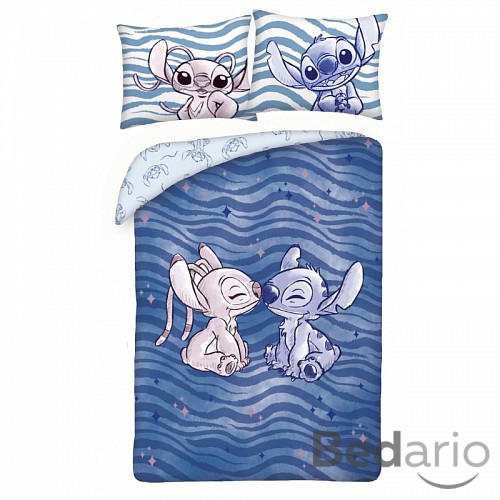 Bavlněné povlečení 140x200+70x90 Lilo & Stitch