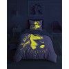 Svítící bavlněné povlečení 140x200+70x80 Princess Unicorn