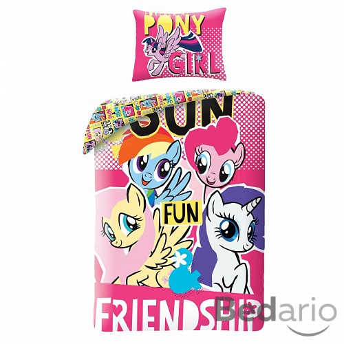 Bavlněné povlečení 140x200+70x90 My Little Pony