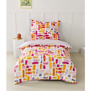 Bavlněné povlečení Basic Line 140x200+70x90 Barevné záplaty