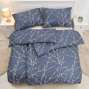 Výhodná sada na dvě lůžka Basic Line 140x200+70x90 Větvičky