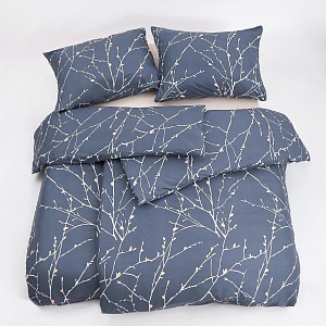 Výhodná sada na dvě lůžka Basic Line 140x200+70x90 Větvičky