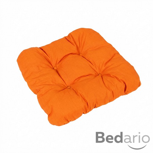 Sedák s provázky 40x40 Oranžový