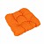 Sedák s provázky 40x40 Oranžový