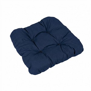 Sedák s provázky 40x40 Tmavě modrý