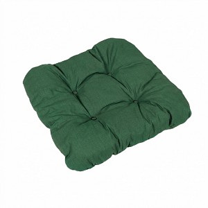 Sedák s provázky 40x40 Tmavě zelený