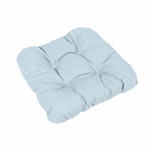 Sedák s provázky 40x40 Světle modrý