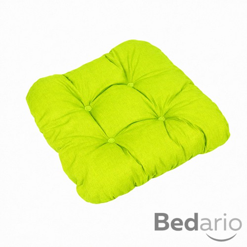 Sedák s provázky 40x40 Jarní zelená