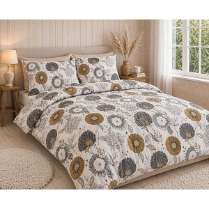 Bavlněné povlečení DELUXE 140x200+70x90 Přírodní elegance