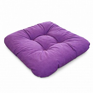Sedák s provázky 40x40 Fialový