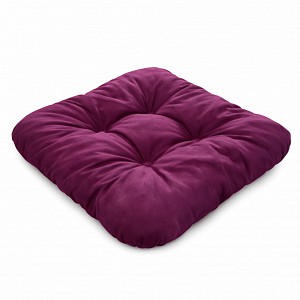 Sedák s provázky 40x40 Fuchsiový