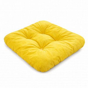 Sedák s provázky 40x40 Žlutý