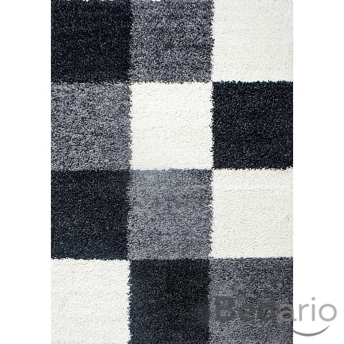Kusový koberec Life Shaggy 1501 black 120x170