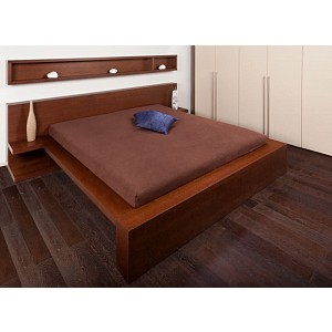 Jersey prostěradlo obálkového střihu 100x200 tmavě hnědá