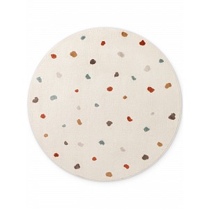Dětský koberec Adventures 106210 Cream Multicolor kruh 160x160 (průměr) kruh